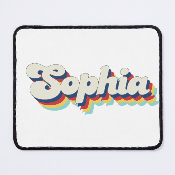 Item preview, Retro Name Art (Sophia) designed and sold by Made by Marley.