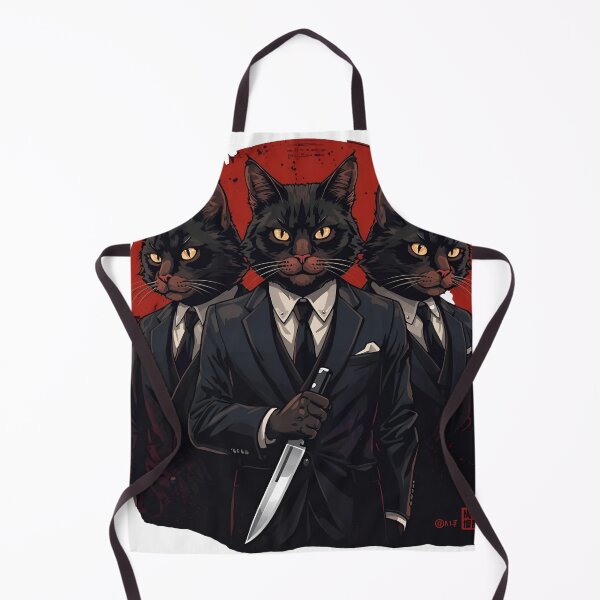 Item preview, Tokyo Street Cats - Badass Black Cat Gang designed and sold by The Grumpy Pet Club.