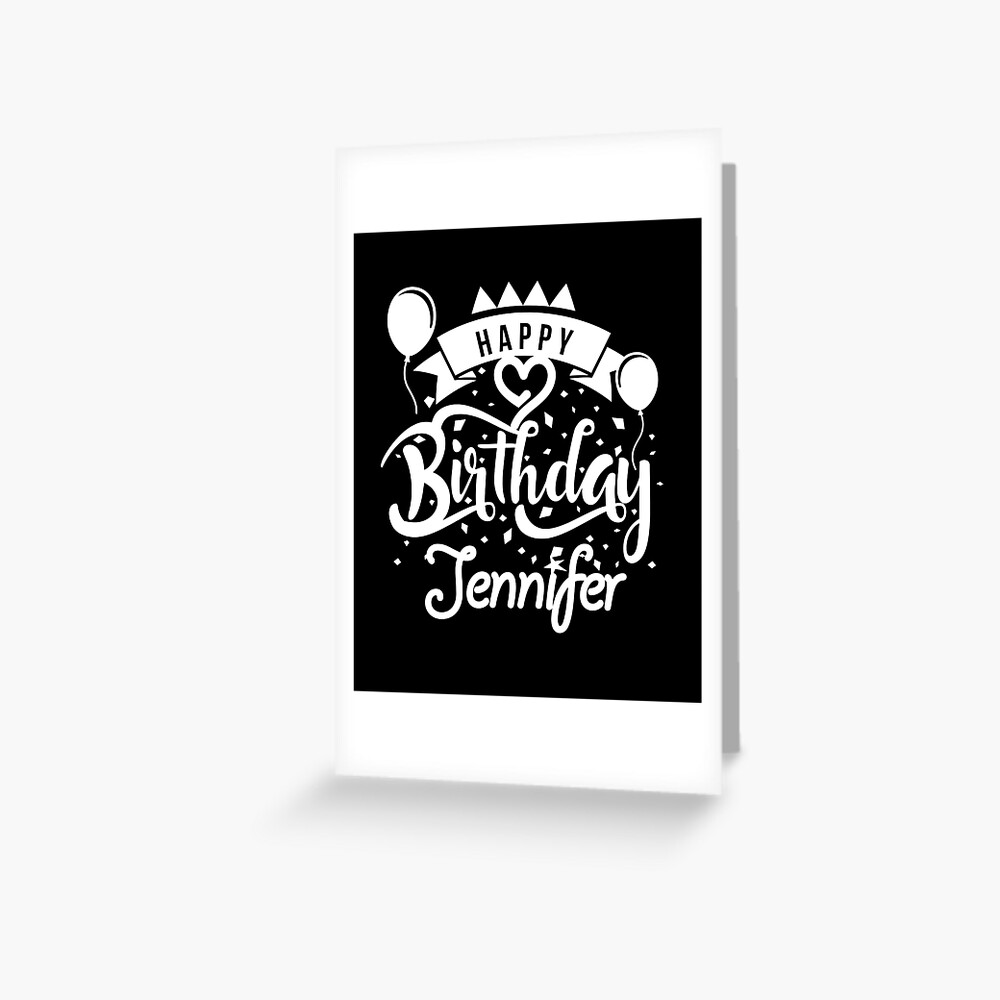 Skin Adhesive D Ordinateur Joyeux Anniversaire Jennifer Par Elhefe Redbubble