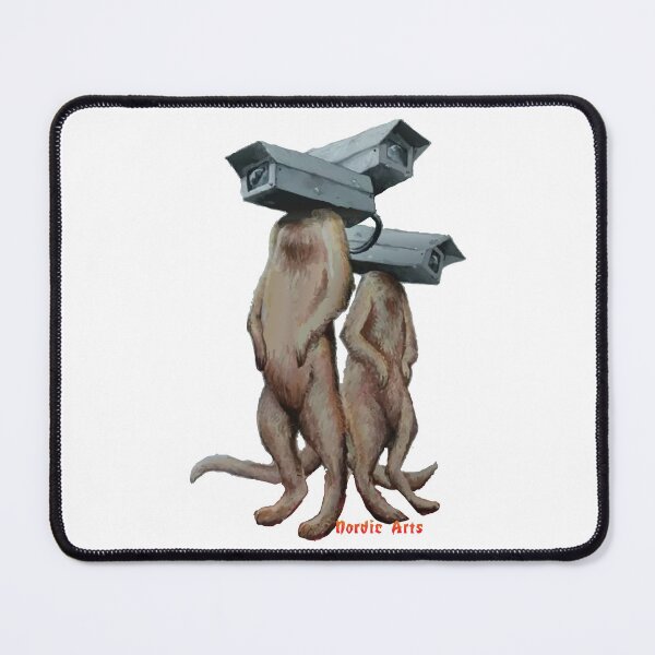 Item preview, Surveillance, cameras and meercats designed and sold by RogueSquirrel.