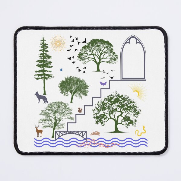 Item preview, enchanted forest designed and sold by JaiMohan_art.