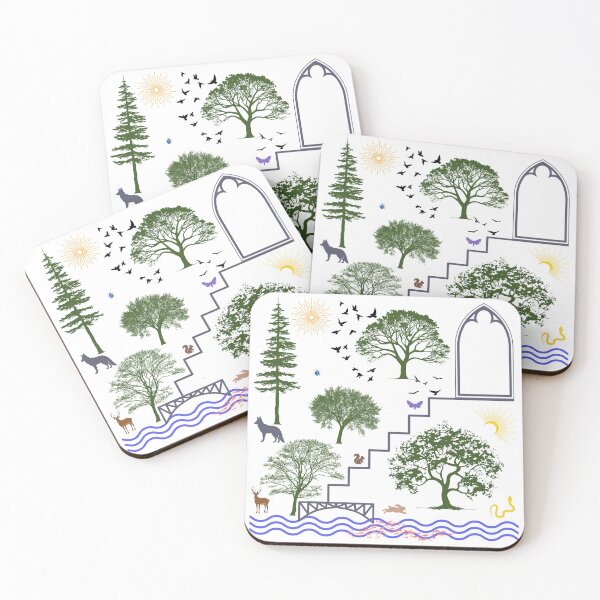 Item preview, enchanted forest designed and sold by JaiMohan_art.