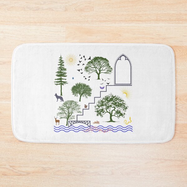 Item preview, enchanted forest designed and sold by JaiMohan_art.