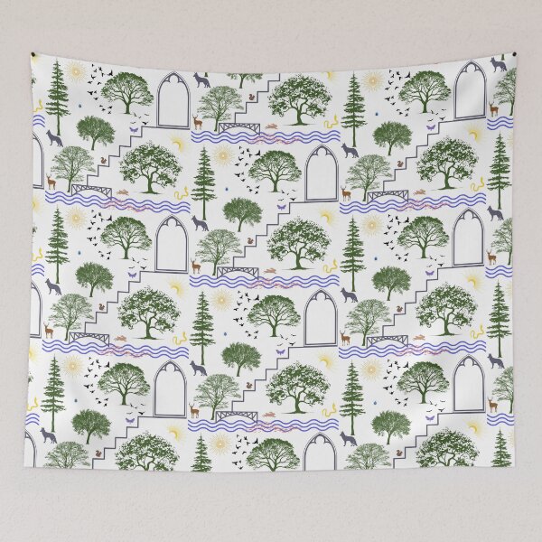 Item preview, enchanted forest designed and sold by JaiMohan_art.