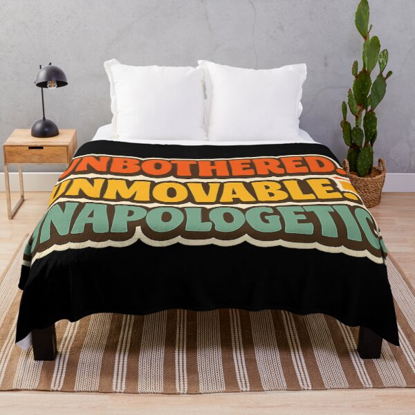 Item preview, Unbothered Unmovable Unapologetic designed and sold by LizzyLooDoo Designs.