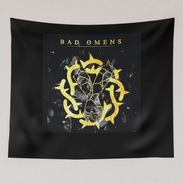 Item preview, Bad Omenss Band Logo designed and sold by colorful-things.