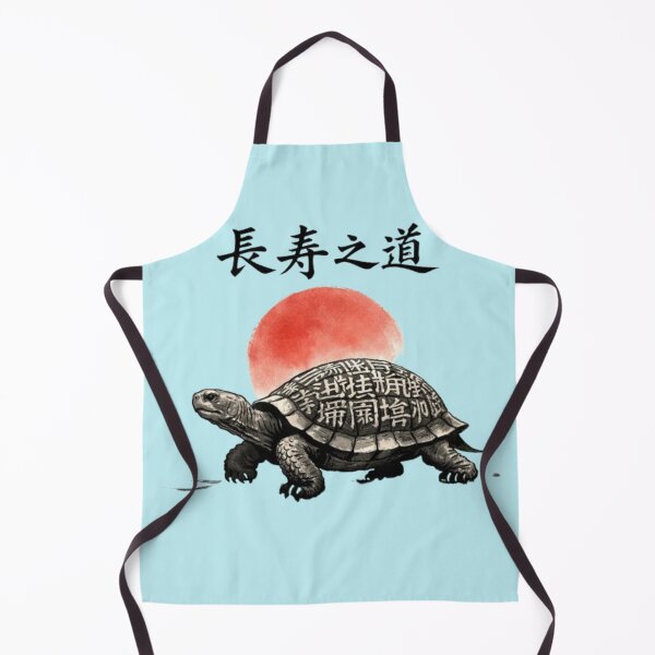 Item preview, Longevity Turtle Japanese Ink Tattoo Art designed and sold by wanado.