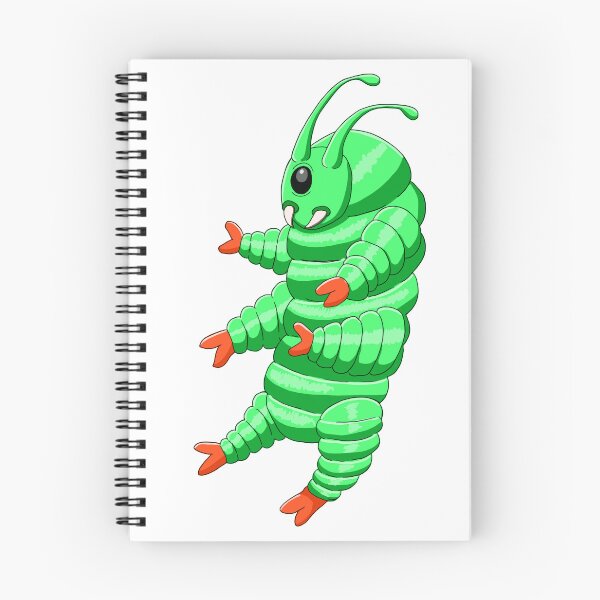 Item preview, Cute Green Alien Worm Monster Illustration designed and sold by mikemike33.