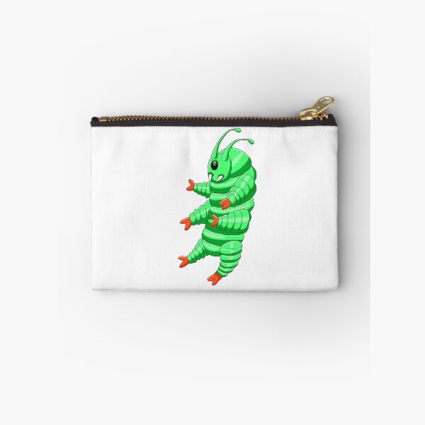Item preview, Cute Green Alien Worm Monster Illustration designed and sold by mikemike33.