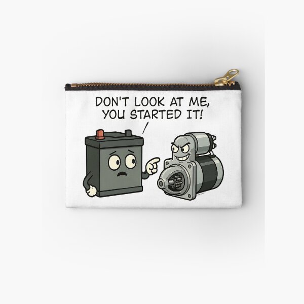 Item preview, Don’t Look at Me – Starter Motor Humor designed and sold by Automotive Art by Greg.