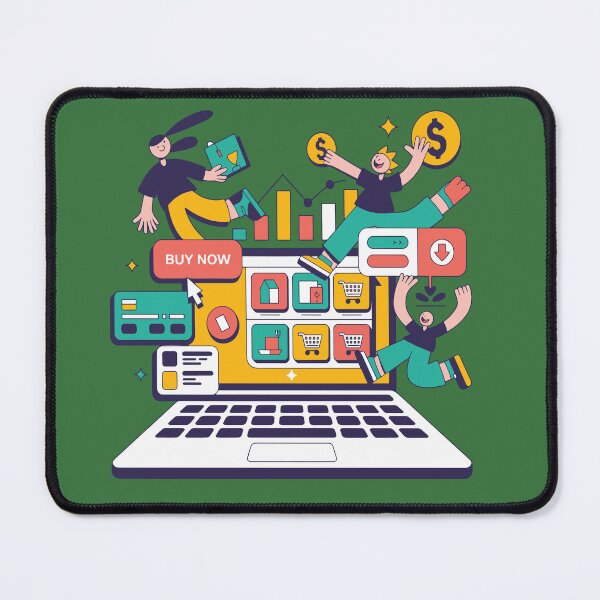 Item preview, Sell Website – Modern Digital Business Illustration designed and sold by Liva Art.