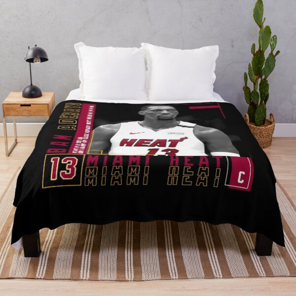 Item preview, Bams Adebayos 13 Miami Heats Basketball designed and sold by colorful-things.