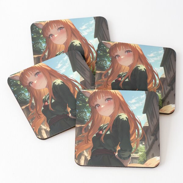 Item preview, Holo Spice And Wolf Sunny Village Stroll With Wolf Ears And Tail designed and sold by mildaclairmo.