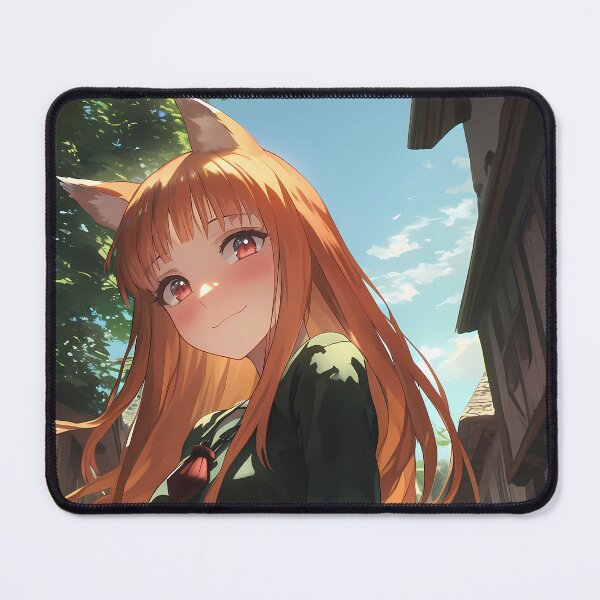 Item preview, Holo Spice And Wolf Sunny Village Stroll With Wolf Ears And Tail designed and sold by mildaclairmo.