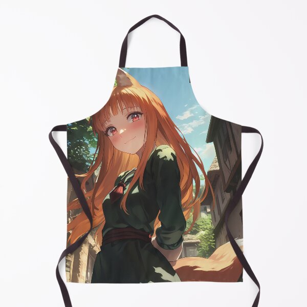 Item preview, Holo Spice And Wolf Sunny Village Stroll With Wolf Ears And Tail designed and sold by mildaclairmo.