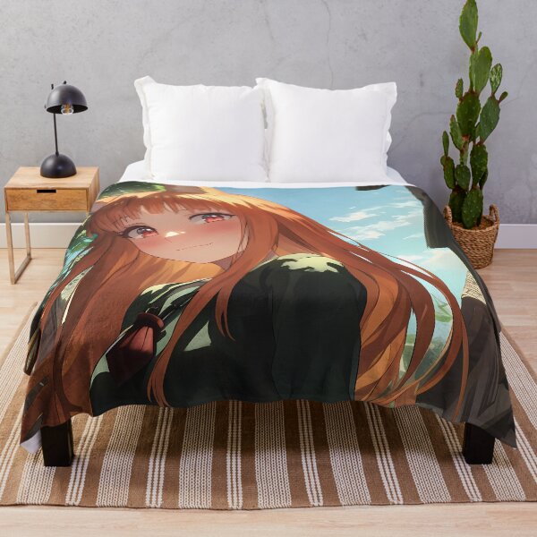 Item preview, Holo Spice And Wolf Sunny Village Stroll With Wolf Ears And Tail designed and sold by mildaclairmo.