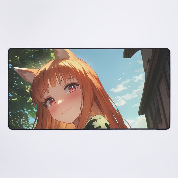 Item preview, Holo Spice And Wolf Sunny Village Stroll With Wolf Ears And Tail designed and sold by mildaclairmo.