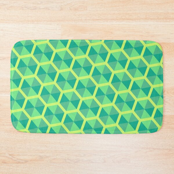 Item preview, Luxury Green Hex Grid - Abstract Geometric Shape Pattern  - Gifts For Women designed and sold by RoyalStarsPatts.