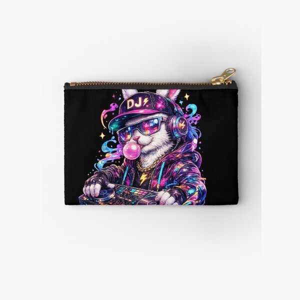 Item preview, Cyber Panda Flow — Futuristic Street Art designed and sold by creatix-boutik.