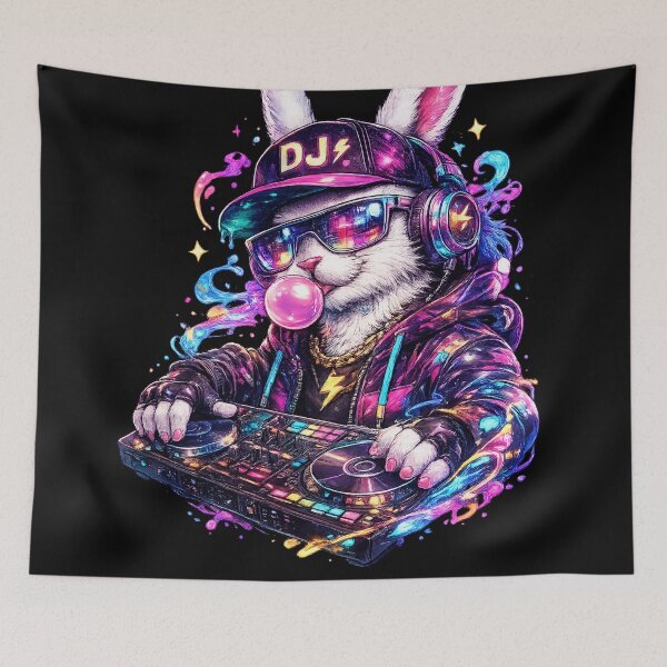 Item preview, Cyber Panda Flow — Futuristic Street Art designed and sold by CR3@TIX-BOUTIK.