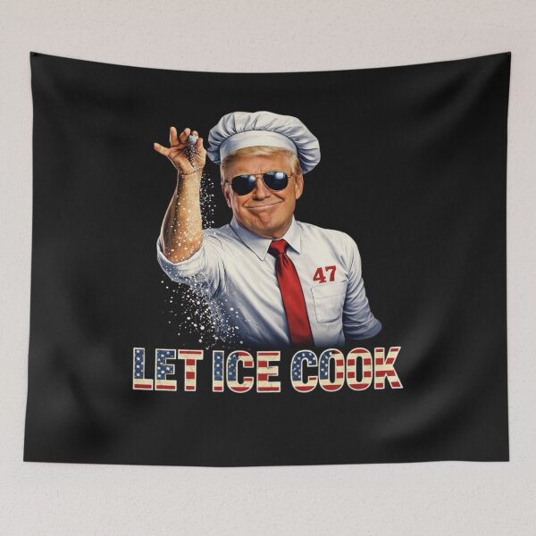 Item preview, Chef Trump Says Let Ice Cook designed and sold by BoozieHumor.