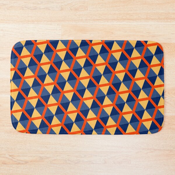 Item preview, Mid Century Hexagon Symmetry - Abstract Geometric Shape Pattern  - Housewarming Gift Ideas designed and sold by RoyalStarsPatts.