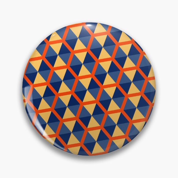 Item preview, Mid Century Hexagon Symmetry - Abstract Geometric Shape Pattern  - Housewarming Gift Ideas designed and sold by RoyalStarsPatts.