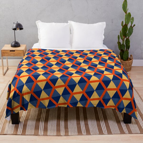 Item preview, Mid Century Hexagon Symmetry - Abstract Geometric Shape Pattern  - Housewarming Gift Ideas designed and sold by RoyalStarsPatts.