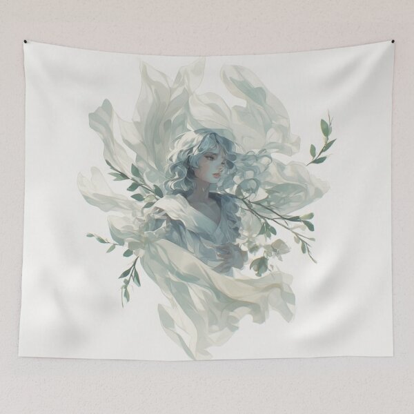 Item preview, Lilitu of the Storm: Ancient Goddess Aesthetic Illustration designed and sold by David R Sawin The Architects Of Eden.