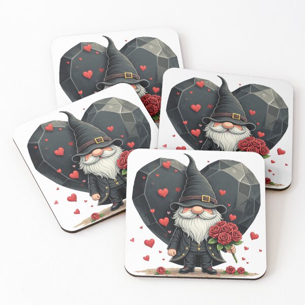 Item preview, Blackheart Gnomes Fancy Fellows 1 designed and sold by Wondergirl Wanderings.