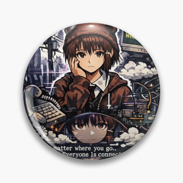 Item preview, Serial Experiments Lain designed and sold by StickerRam.