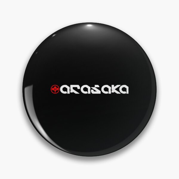 Item preview, Arasaka Logo With Text Arasaka Corporation Logo Cyberpunk designed and sold by KING786.