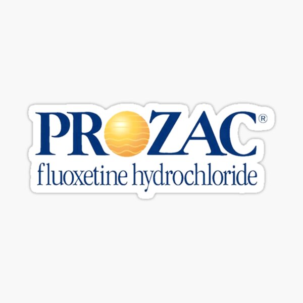 Prozac Logo Sticker