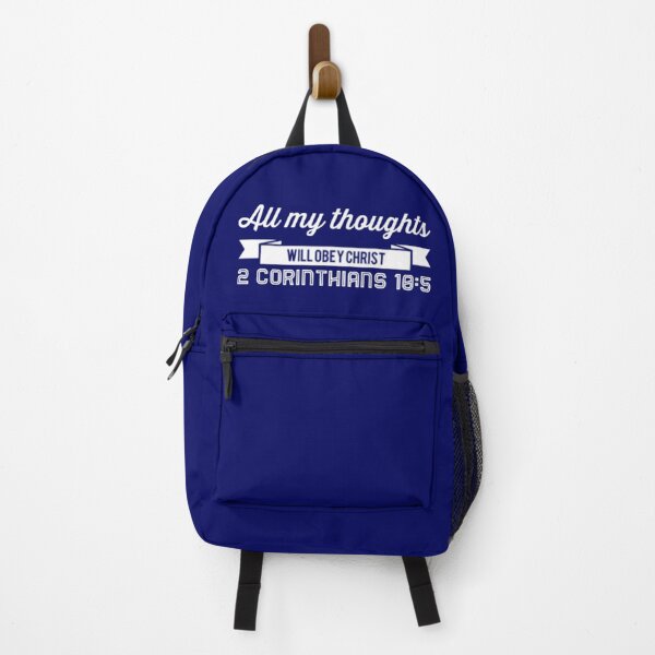 Item preview, All My Thoughts Will Obey Christ | 2 Corinthians 10:5 designed and sold by LiveAndGlow.