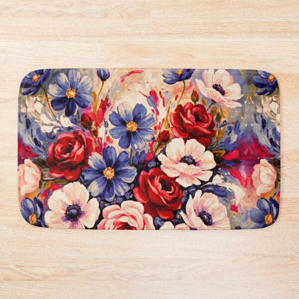 Item preview, Red Roses Floral designed and sold by Natalie Holland.