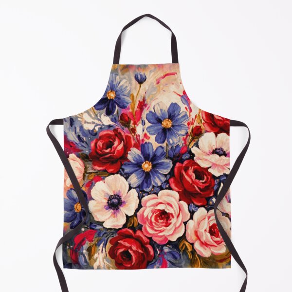 Item preview, Red Roses Floral designed and sold by Natalie Holland.