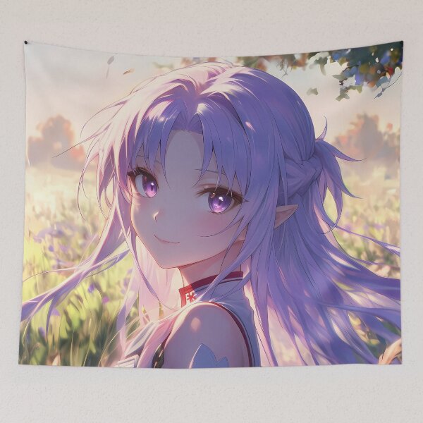 Item preview, Yuuki Sword Art Online Sunset Meadow Smile designed and sold by mildaclairmo.