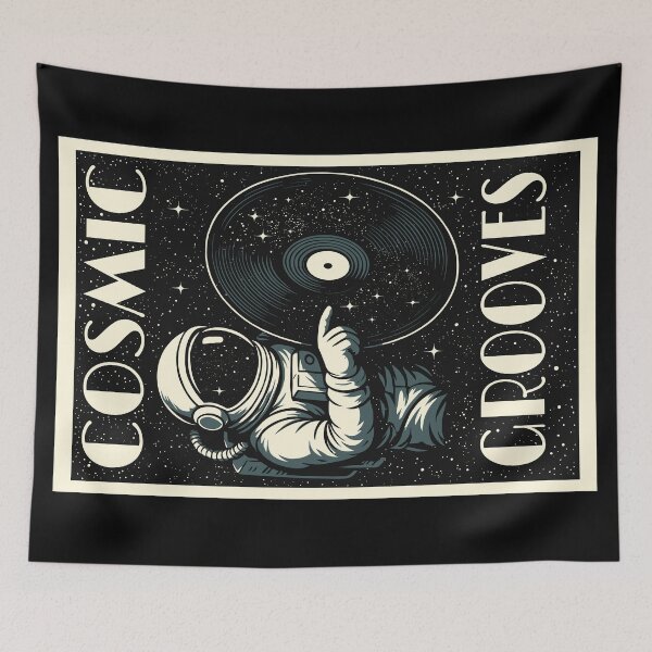 Item preview, Cosmic Grooves designed and sold by Ghost on Toast.