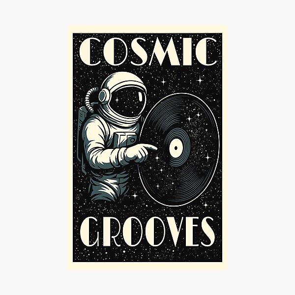 Item preview, Cosmic Grooves designed and sold by Ghost on Toast.