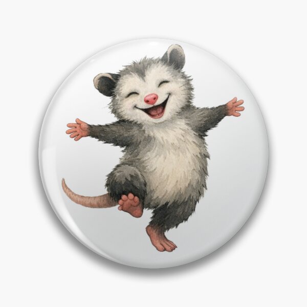 Item preview, Dancing Possum – Joyful Storybook Animal T-Shirt for Kids designed and sold by FunscapeHQ.