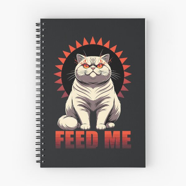 Item preview, Feed Me – Angry Cat Attitude Design designed and sold by Taans-Creation.