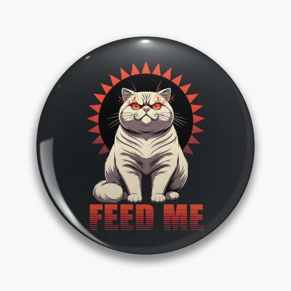 Item preview, Feed Me – Angry Cat Attitude Design designed and sold by Taans-Creation.