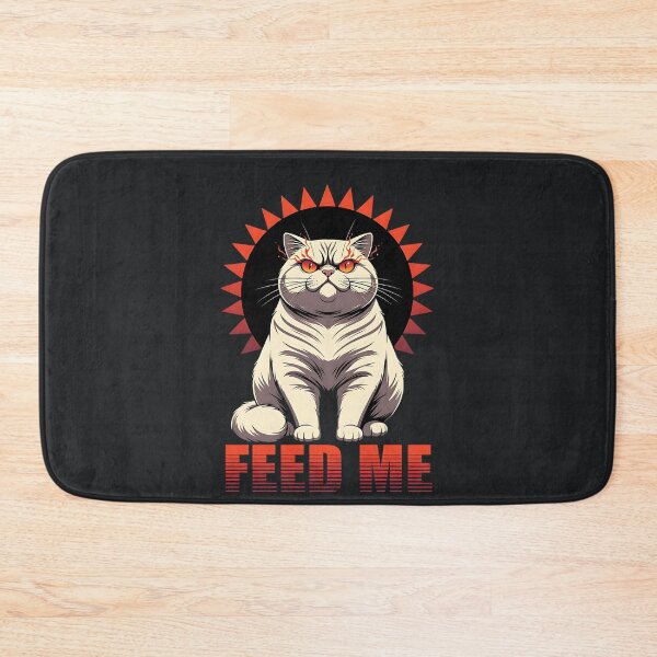 Item preview, Feed Me – Angry Cat Attitude Design designed and sold by Taans-Creation.
