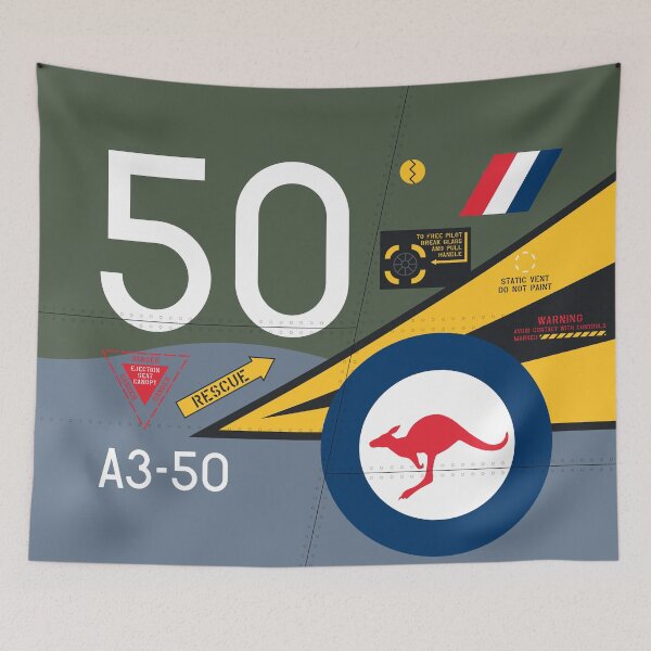 Item preview, Australia Mirage Aircraft Markings designed and sold by VoodooCircus.