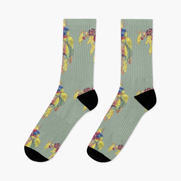 Item preview, Rainbow Lorikeet Gum Tree Blossoms Nuts designed and sold by Jaana Day.