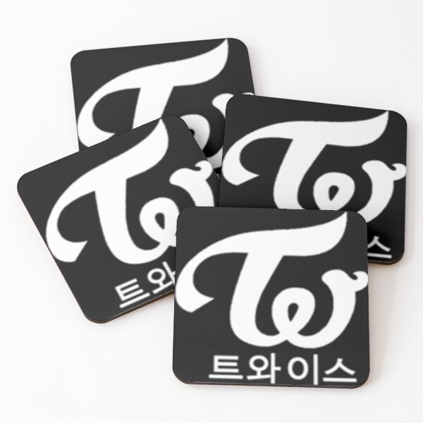 Item preview, Twice Kpop Logo Hangul  designed and sold by KING786.