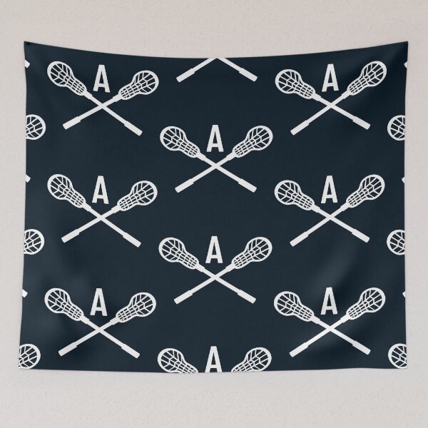 Item preview, Lacrosse Letter A | Lacrosse Sticks designed and sold by LiveAndGlow.