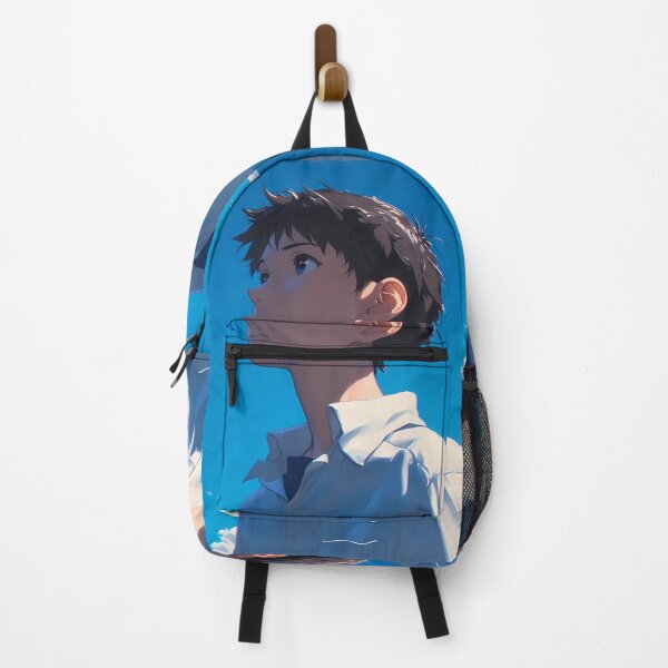 Item preview, Shinji Ikari Evangelion Blue Sky Reflection designed and sold by mildaclairmo.
