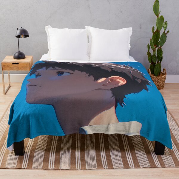 Item preview, Shinji Ikari Evangelion Blue Sky Reflection designed and sold by mildaclairmo.