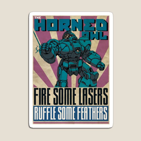 Item preview, Battletech 'Mechs: The Horned Owl designed and sold by Blunderstated.